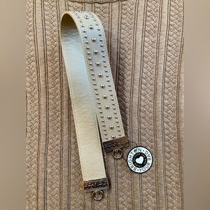 Brighton Your Bag Leather Rockstar Strap in Beechwood #1